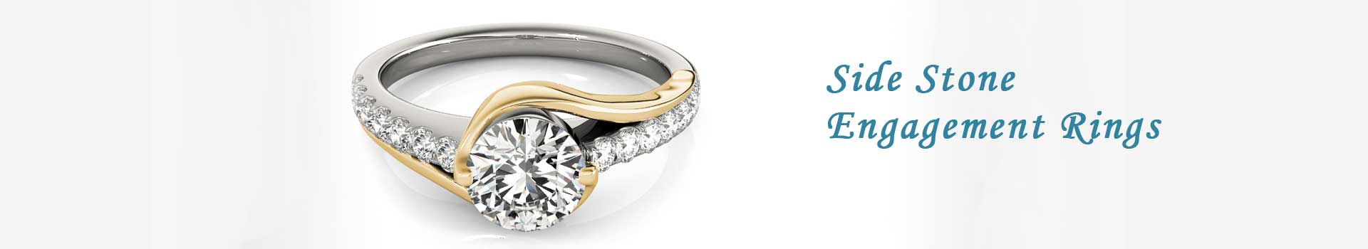 Side Stone Engagement Rings 
