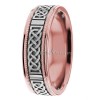 Multi Tone Celtic Wedding Ring CL285135