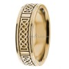 Yellow Gold Celtic Knot Wedding Bands CL285135