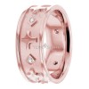 Rose Gold Diamond Wedding Ring