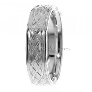 Celtic Infinity 6mm Wide Comfort Fit Wedding Rings CL285086