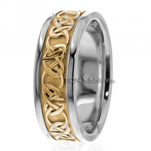 Celtic Heart Men's & Women's Wedding Bands Ring CL285094