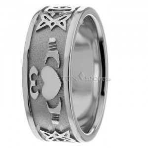 Claddagh Celtic Wedding Bands Rings CL285128