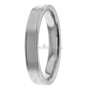 Carla 4mm Wide Designer Wedding Ring