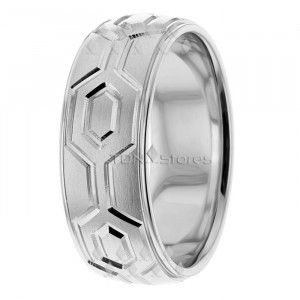 Dome Wedding Bands DC288303