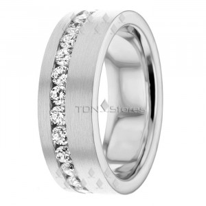 All Around Diamond Wedding Ring DW289001