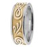 Two Tone Eternity Wedding Bands  CL285134