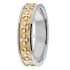 Two Tone Women's Celtic Wedding Ring CL285137