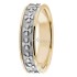 Two Tone Clover Women's Wedding Bands CL285137
