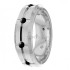 White Gold Black Diamond Wedding Ring DW289021BD