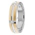 Diamond Wedding Ring Two Tone DW289224