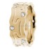Yellow Gold Diamond Wedding Ring For Women DW289226