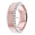 All Around Diamond Wedding Ring Rose Gold DW289251