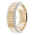 Yellow Gold Wedding Bands With Diamond On Sides DW289251
