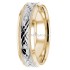 Two Tone Diamond Wedding Ring DW289296
