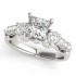 Princess Cut Three Stone Diamond Engagement Ring E2835503