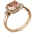 Morganite Rose Gold Ring