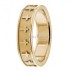 Yellow Gold Religious Wedding Ring RR282551